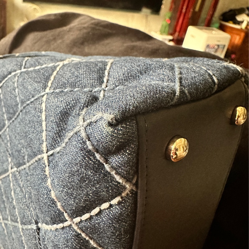 Chanel香奈兒 cocohandle 牛仔單寧-21