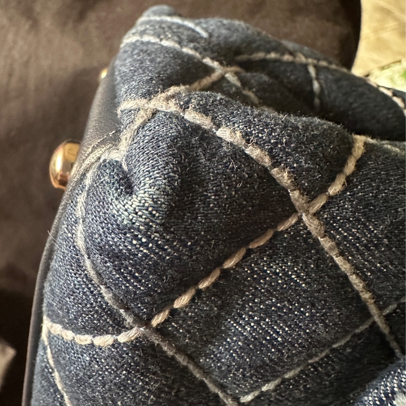 Chanel香奈兒 cocohandle 牛仔單寧-22