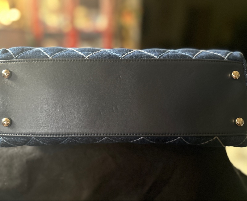 Chanel香奈兒 cocohandle 牛仔單寧-23