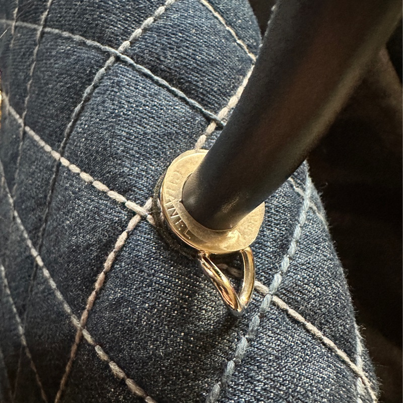 Chanel香奈兒 cocohandle 牛仔單寧-27