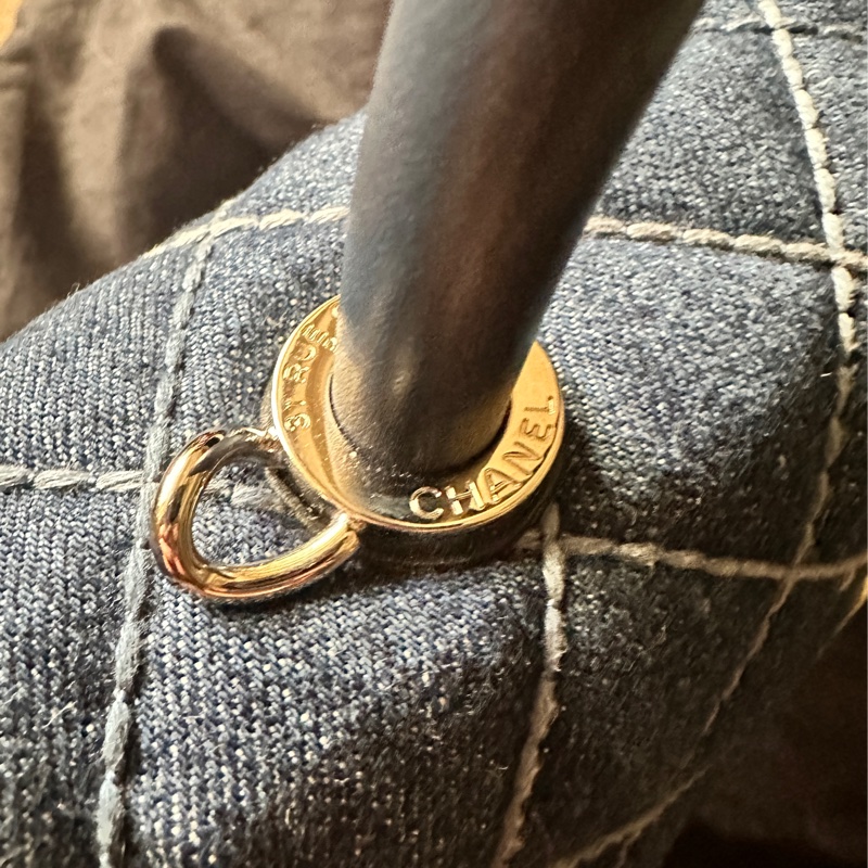 Chanel香奈兒 cocohandle 牛仔單寧-28