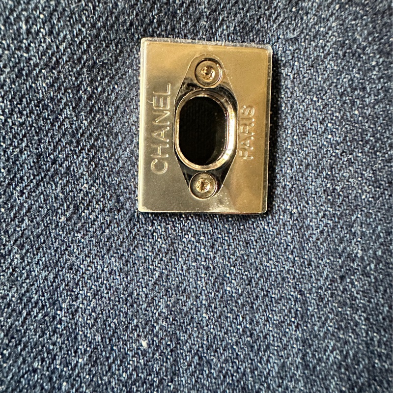 Chanel香奈兒 cocohandle 牛仔單寧-32