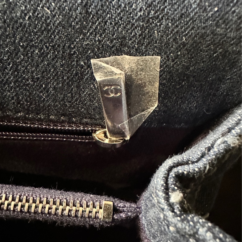 Chanel香奈兒 cocohandle 牛仔單寧-33