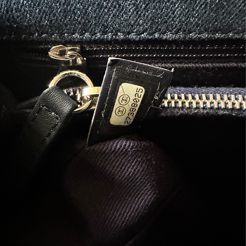 Chanel香奈兒 cocohandle 牛仔單寧-7