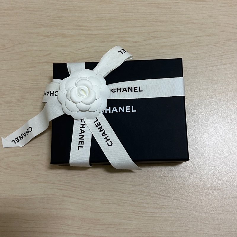 香奈兒23k白色卡包-3