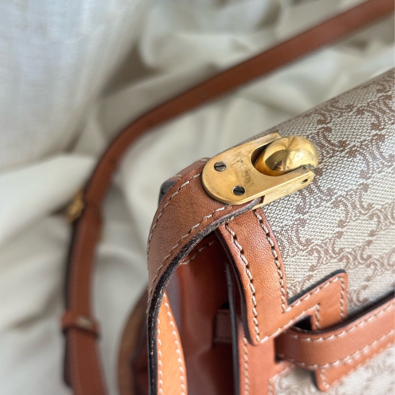 稀有天菜 Celine 中古米花迷你Kelly-20