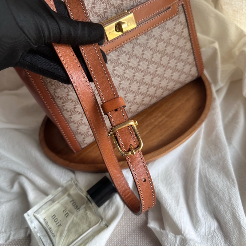 稀有天菜 Celine 中古米花迷你Kelly-26