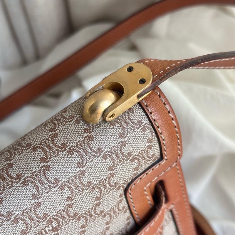 稀有天菜 Celine 中古米花迷你Kelly-39