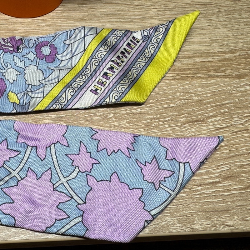 Hermes 愛馬仕 Twilly絲巾 (單條)-4