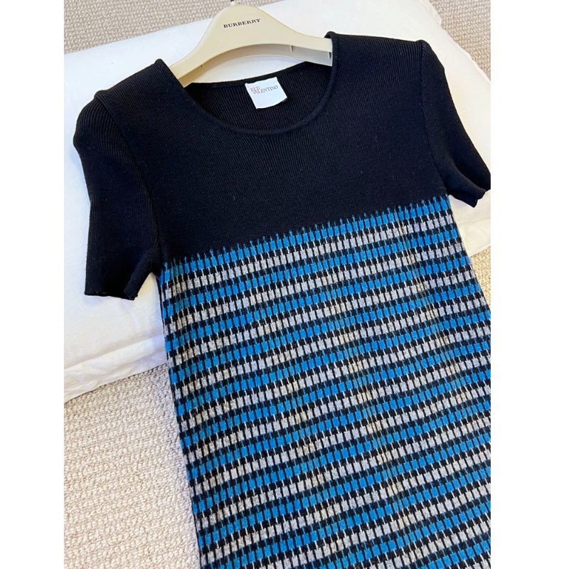 RED VALENTINO 英倫羊毛澎澎洋裝-1