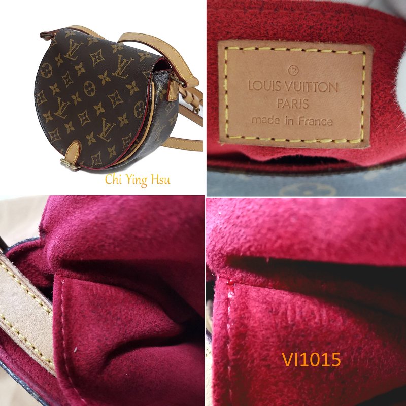 Louis Vuitton  🎀現品實拍 🎀LV M51179 Tambourin 老花鈴鼓包斜/肩背包~二手約9成新-13
