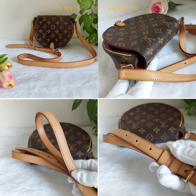 Louis Vuitton  🎀現品實拍 🎀LV M51179 Tambourin 老花鈴鼓包斜/肩背包~二手約9成新-18