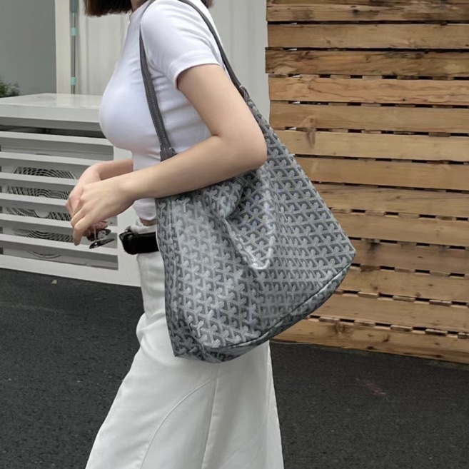 (全新一手) Goyard Hobo 灰色 BOHEMEPMLTY51CL51P-3