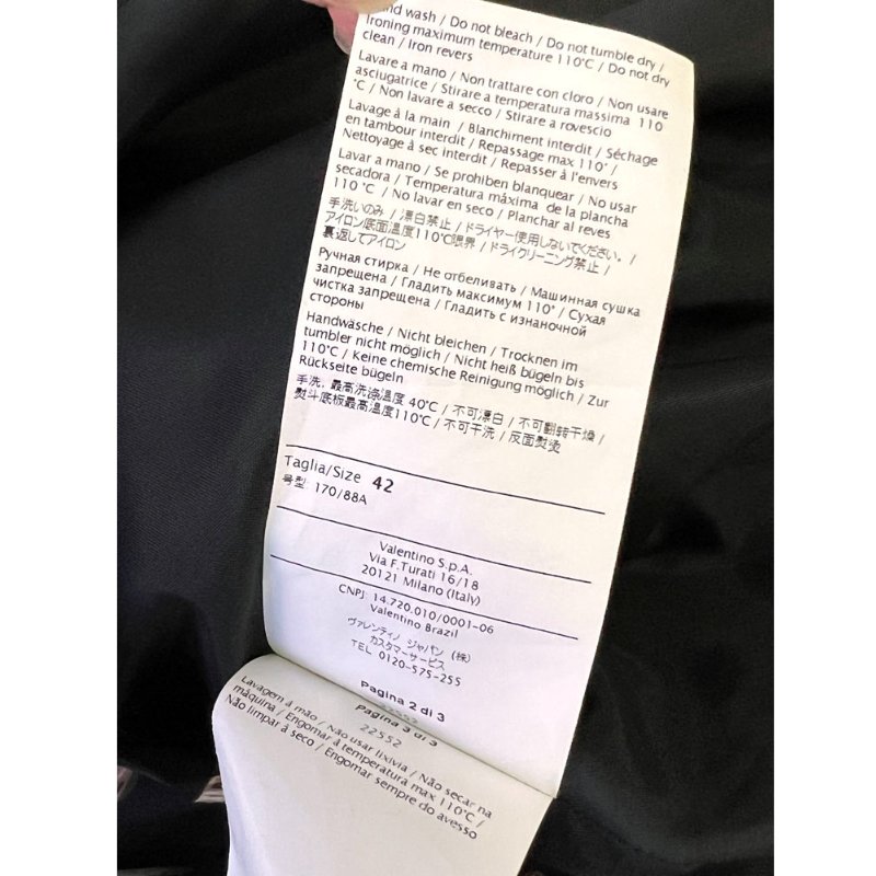 RED VALENTINO 黑色珠寶蝴蝶結小洋裝-12