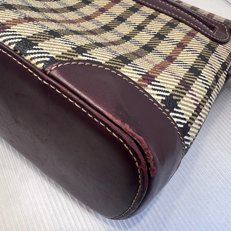 London 英倫品牌DAKS 皇室認證 格子控小廢包正品古物出清-8