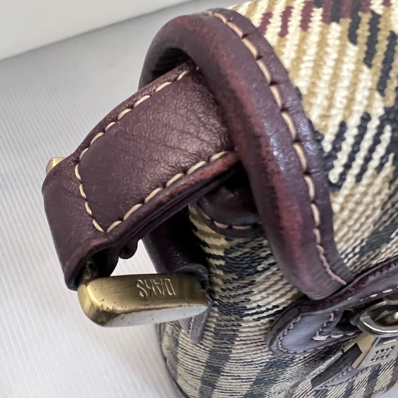 London 英倫品牌DAKS 皇室認證 格子控小廢包正品古物出清-10