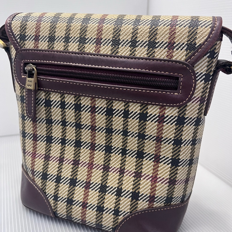 London 英倫品牌DAKS 皇室認證 格子控小廢包正品古物出清-12