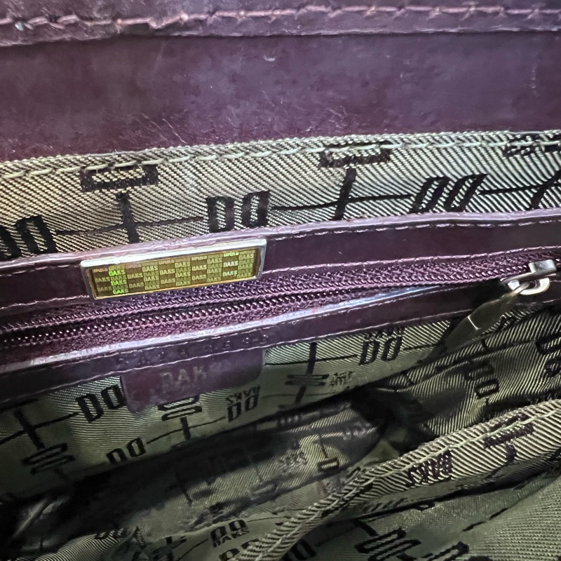 London 英倫品牌DAKS 皇室認證 格子控小廢包正品古物出清-22