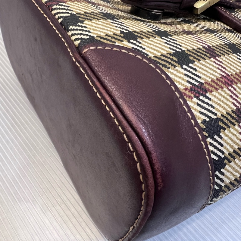 London 英倫品牌DAKS 皇室認證 格子控小廢包正品古物出清-24