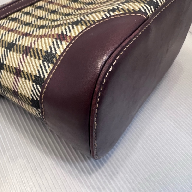 London 英倫品牌DAKS 皇室認證 格子控小廢包正品古物出清-26