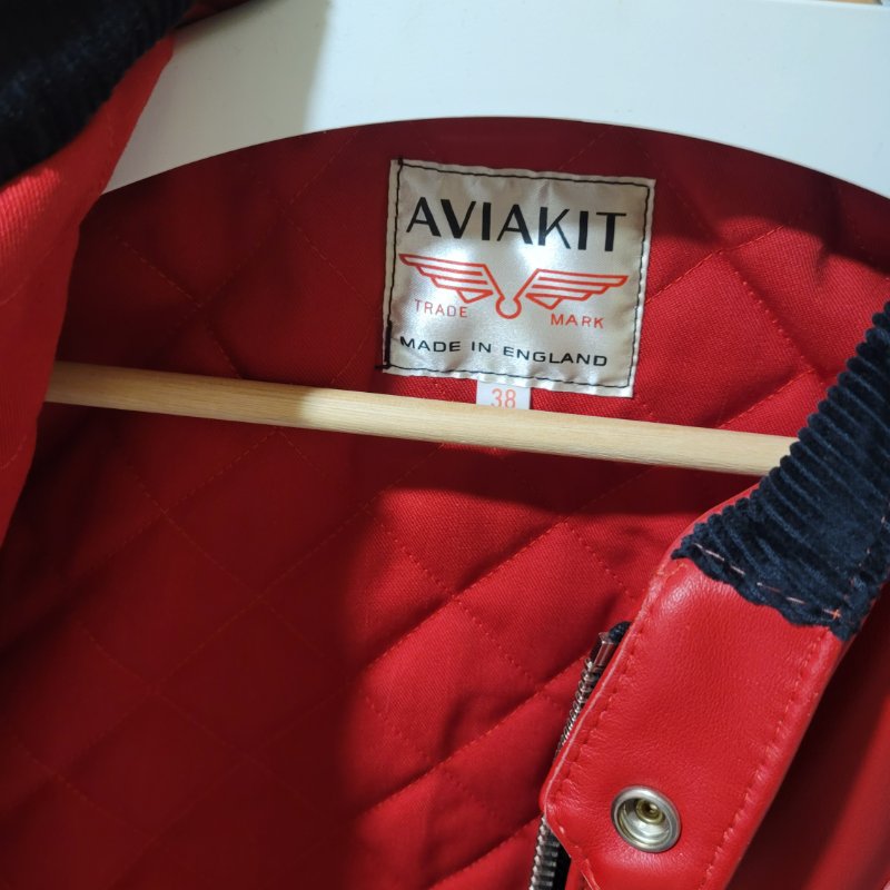 🚩降價找懂欣賞的有緣人【Lewis Leathers】No. 442 Racing Jacket HORSEHIDE RED-2