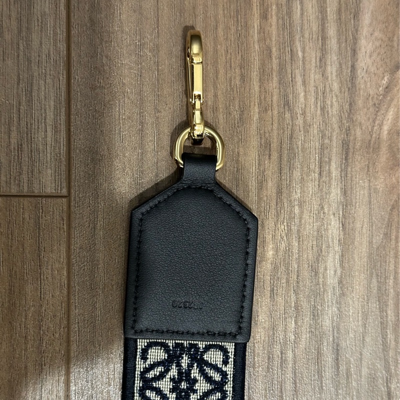 【全新】 LOEWE Anagram緹花寬背帶/肩帶-9