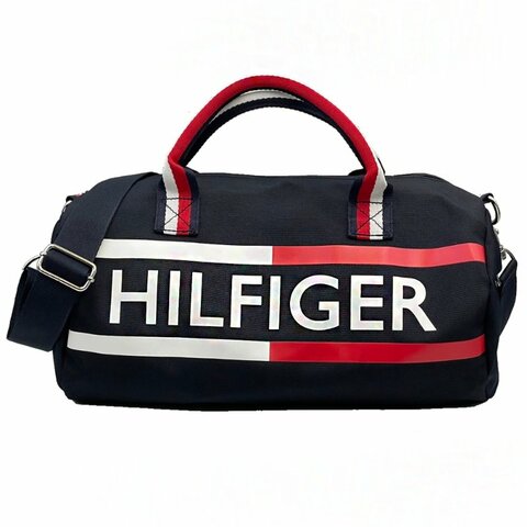 【全新】Tommy Hilfiger 休閒兩用輕旅行袋(黑)