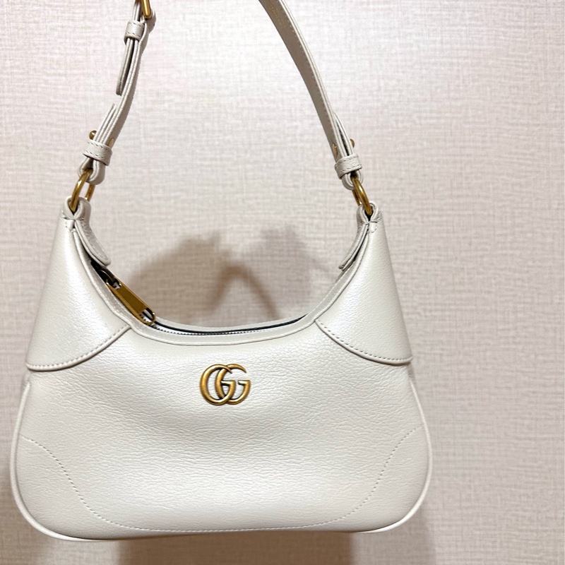 GUCCI 米色小號Aphrodite單肩包-0