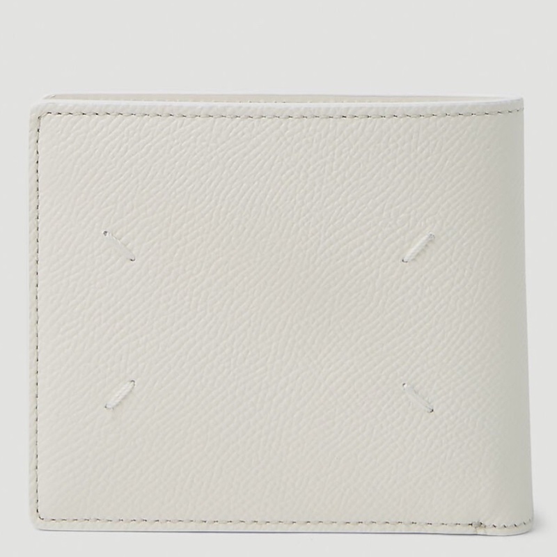 Maison Margiela 四針縫線牛皮短夾-0