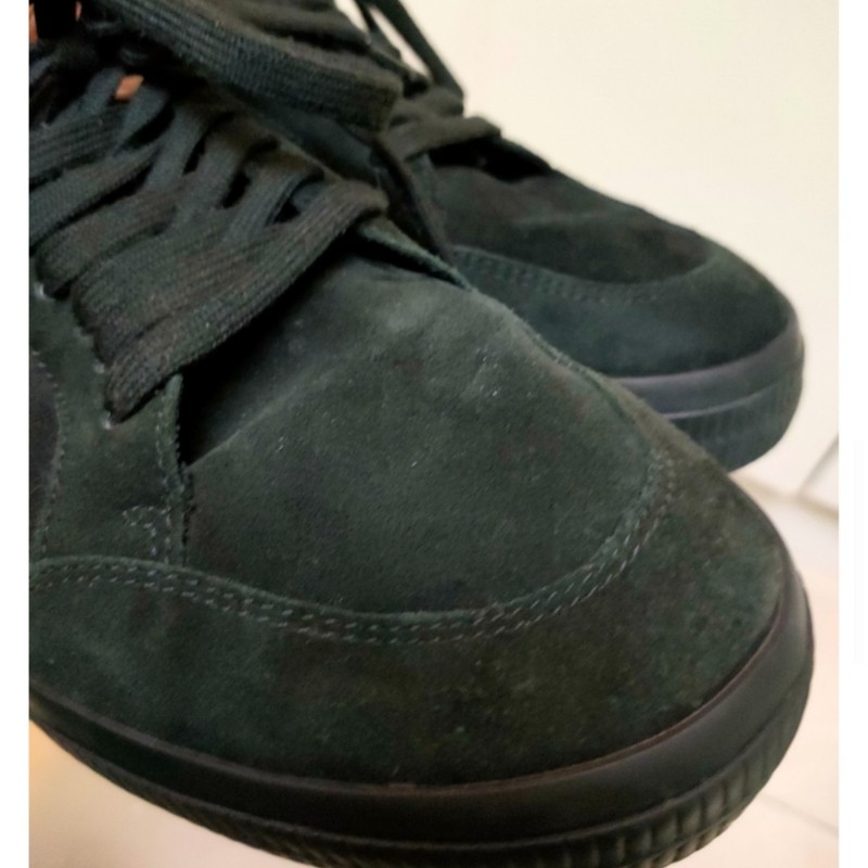 🌴老闆出國渡假♥️限時一週隨便買♥️✨OFF-White✨**尺寸：45**男 黑色 VULC 潮流 平底 麂皮 休閒鞋 二手鞋/配件-10