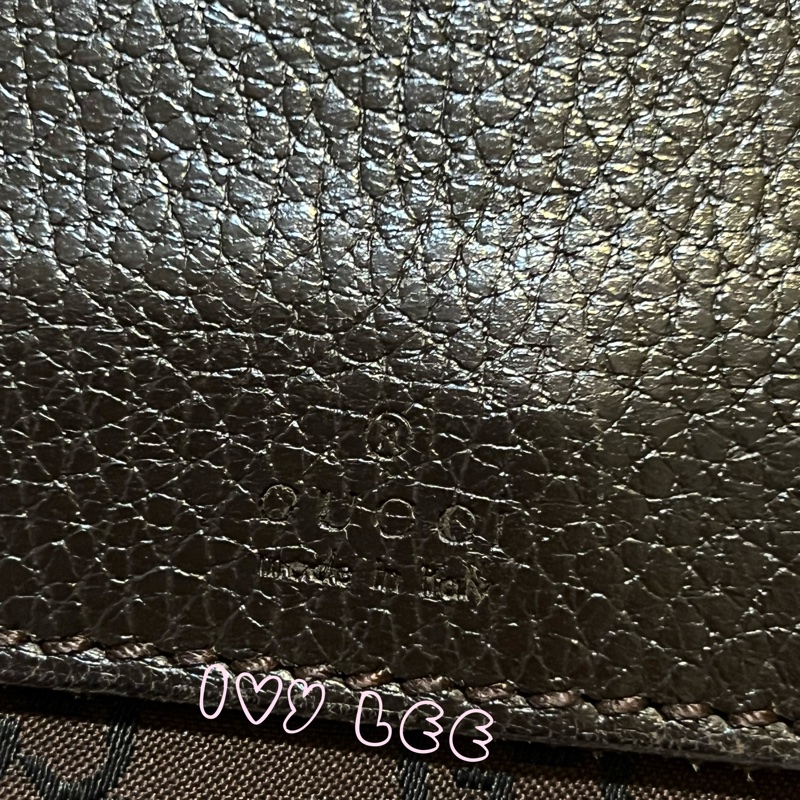 Gucci 男女適用 稀有款 手提包 托特包 180449 尼龍帆布x真皮 深棕色 二手精品-4