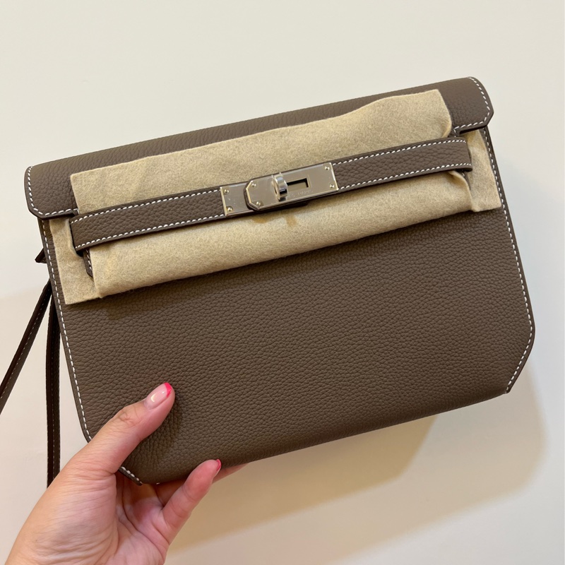 現貨商品 全新商品 台灣購證 大象灰銀扣 kellydepeches25-0