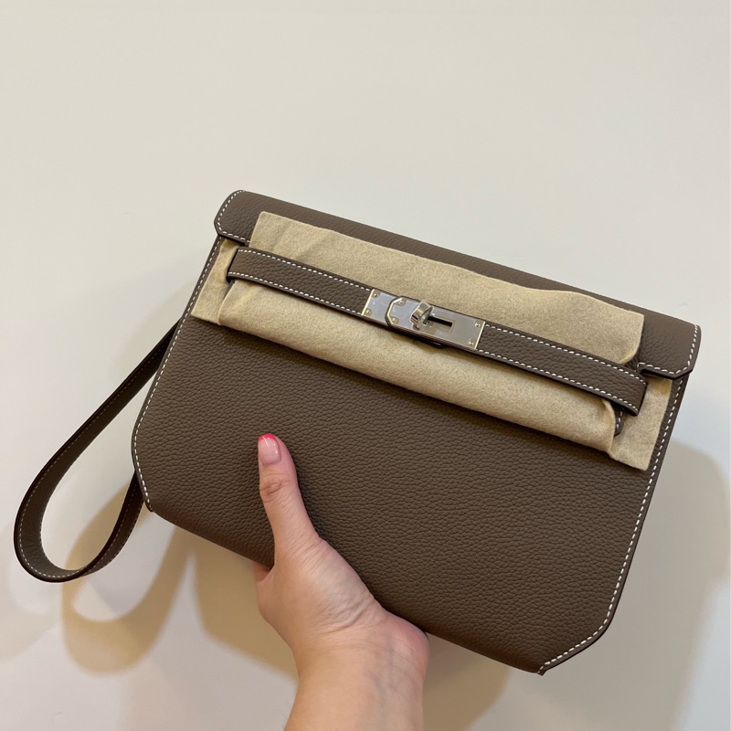 現貨商品 全新商品 台灣購證 大象灰銀扣 kellydepeches25-4