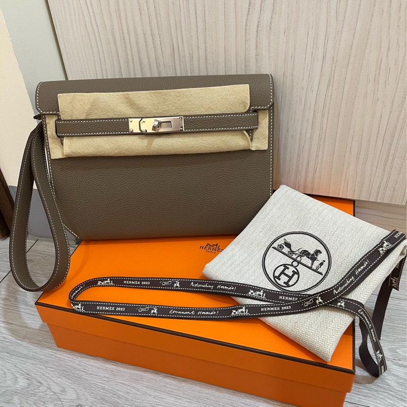 現貨商品 全新商品 台灣購證 大象灰銀扣 kellydepeches25-5