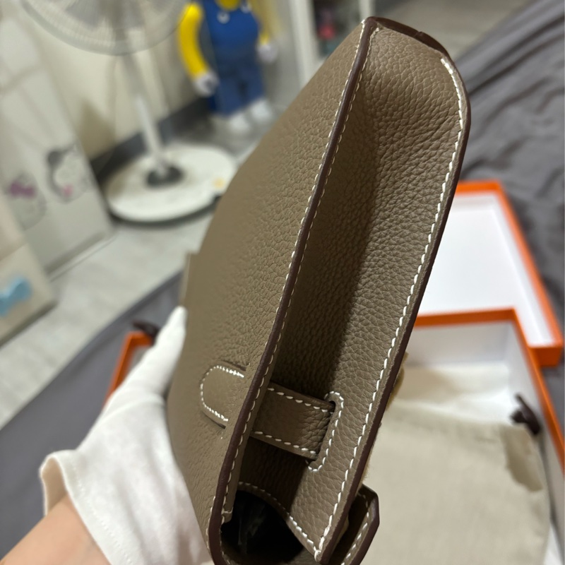 現貨商品 全新商品 台灣購證 大象灰銀扣 kellydepeches25-19