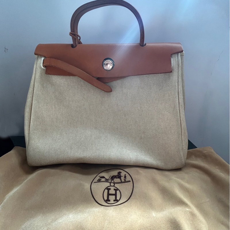 hermes herbag 31 口c刻印中古包-2