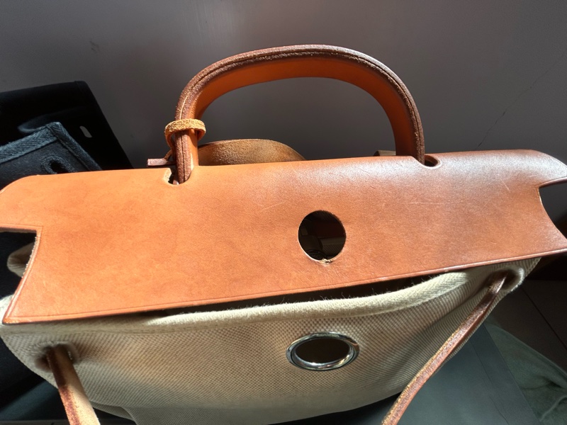 hermes herbag 31 口c刻印中古包-11