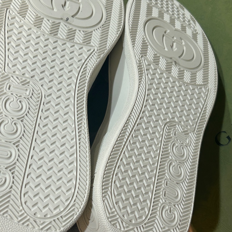 Gucci古馳全新chunky b運動男鞋稀有藍灰-3