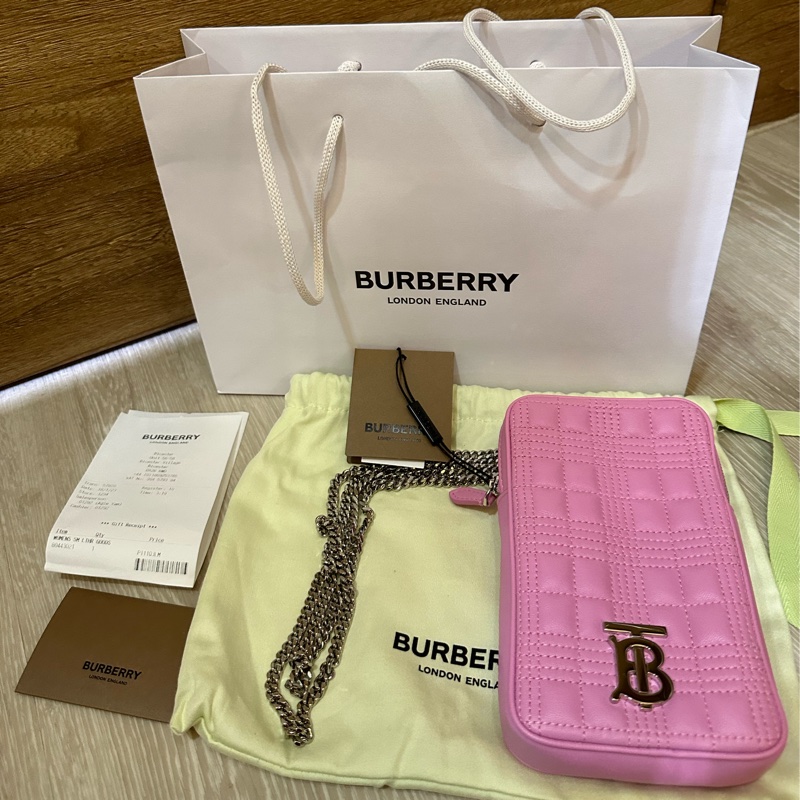 Burberry 新款Vertical Lola Mini 手機斜背包-5