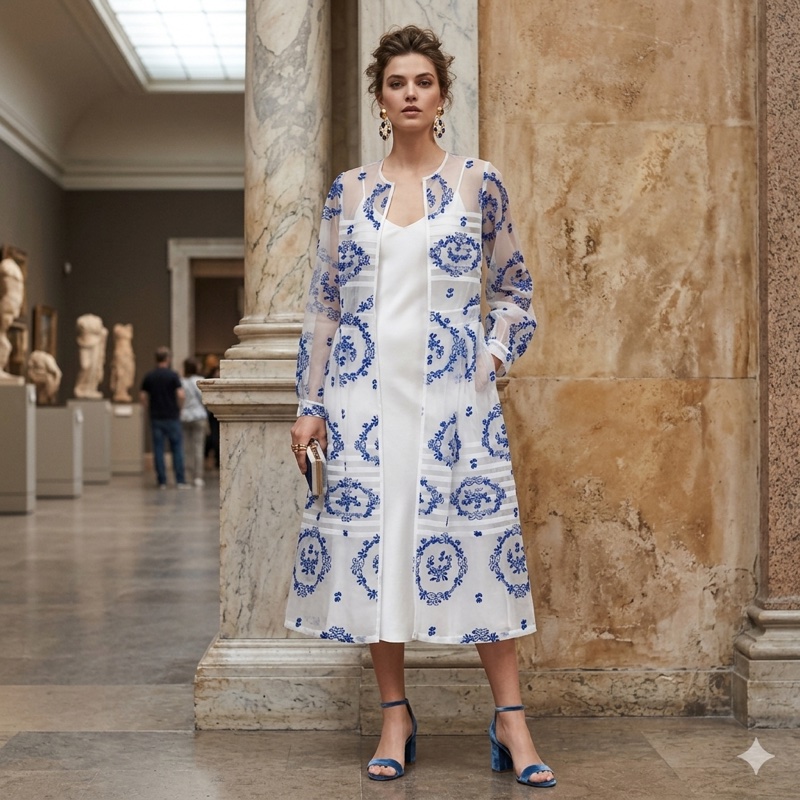 11)全新Simone Rocha名品夢幻款外套罩衫 M-XL皆可-0