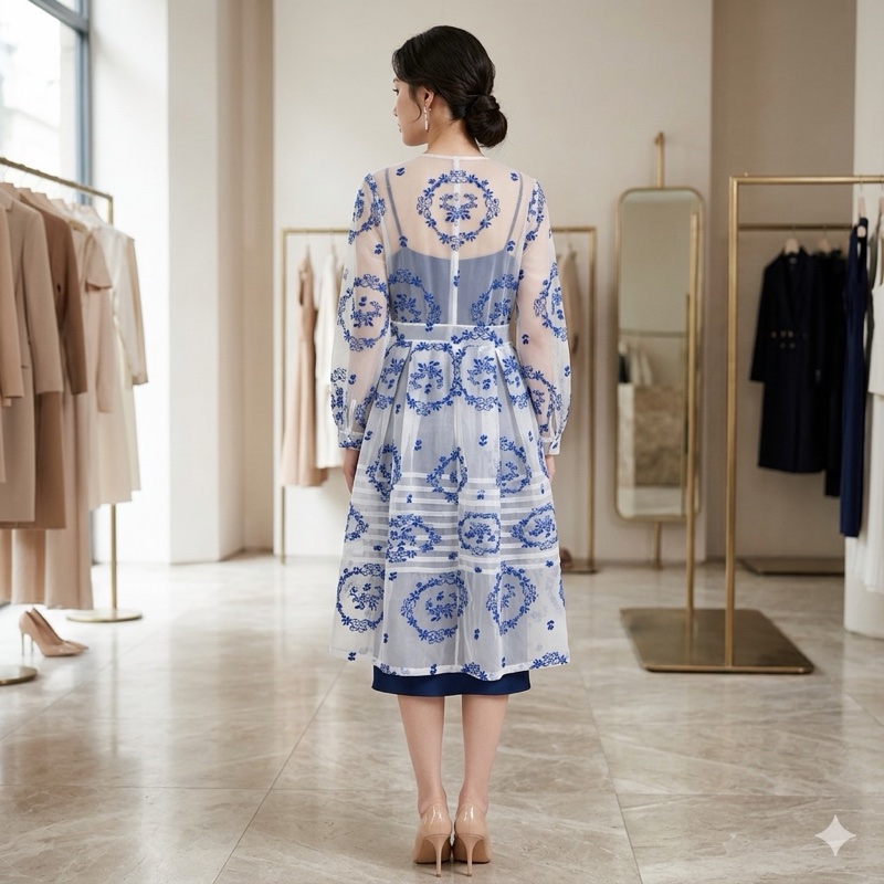 11)全新Simone Rocha名品夢幻款外套罩衫 M-XL皆可-3