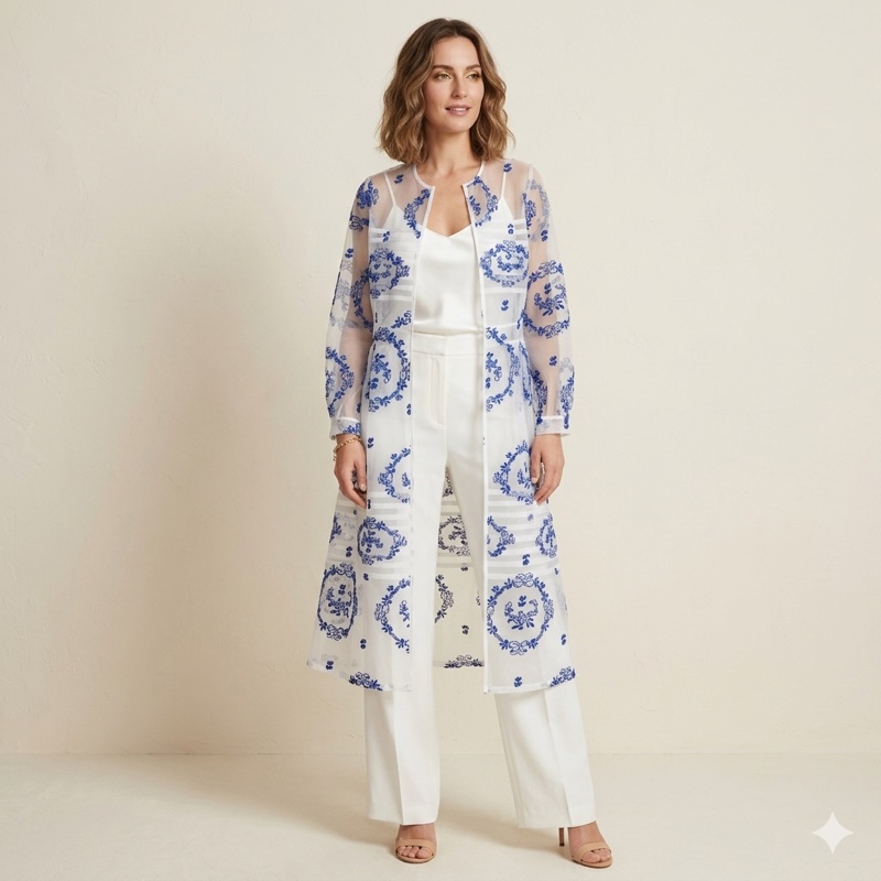 11)全新Simone Rocha名品夢幻款外套罩衫 M-XL皆可-9