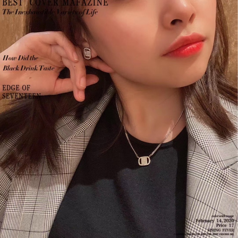 FERRAGAMO Vara系列耳環（金）-1