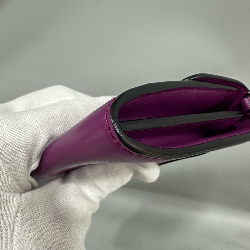 Bvlgari 282658紫拼粉牛皮 蛇頭短鍊woc 晚宴包Serpenti-50