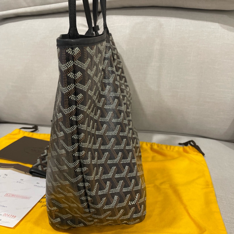 二手Goyard托特pm 黑色 有附店家Nico’s購買憑證-7