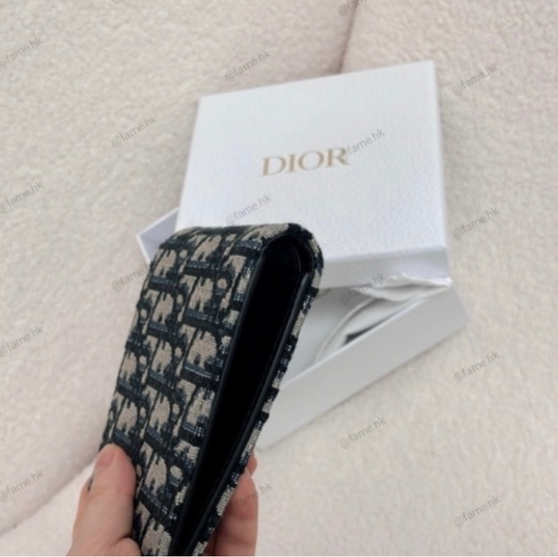 (全新現貨)Dior Oblique Wallet 藍色老花 錢包 銀包 20BBH027YSEHO5E-1