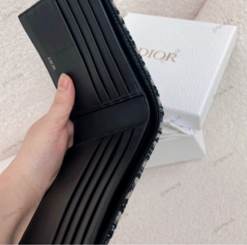 (全新現貨)Dior Oblique Wallet 藍色老花 錢包 銀包 20BBH027YSEHO5E-3