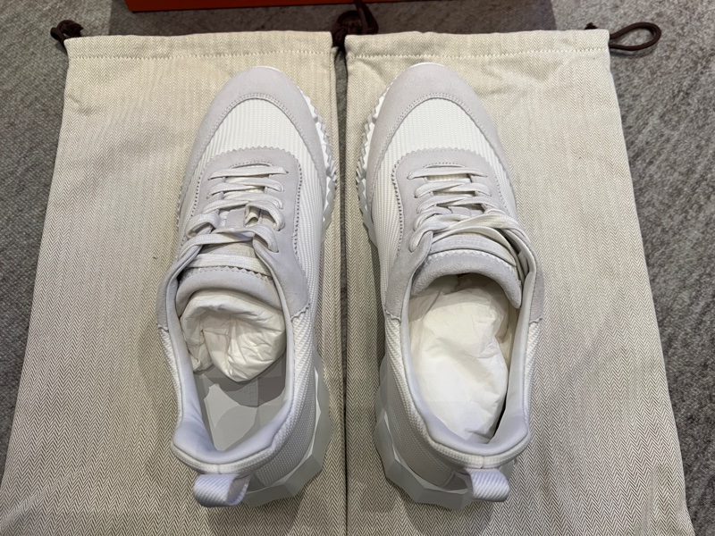 Hermes 爆款 Bouncing 運動鞋 total white 全白款 42-4