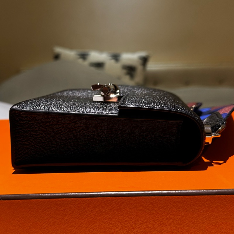 hermes verrou mini 黑色 秀款-2