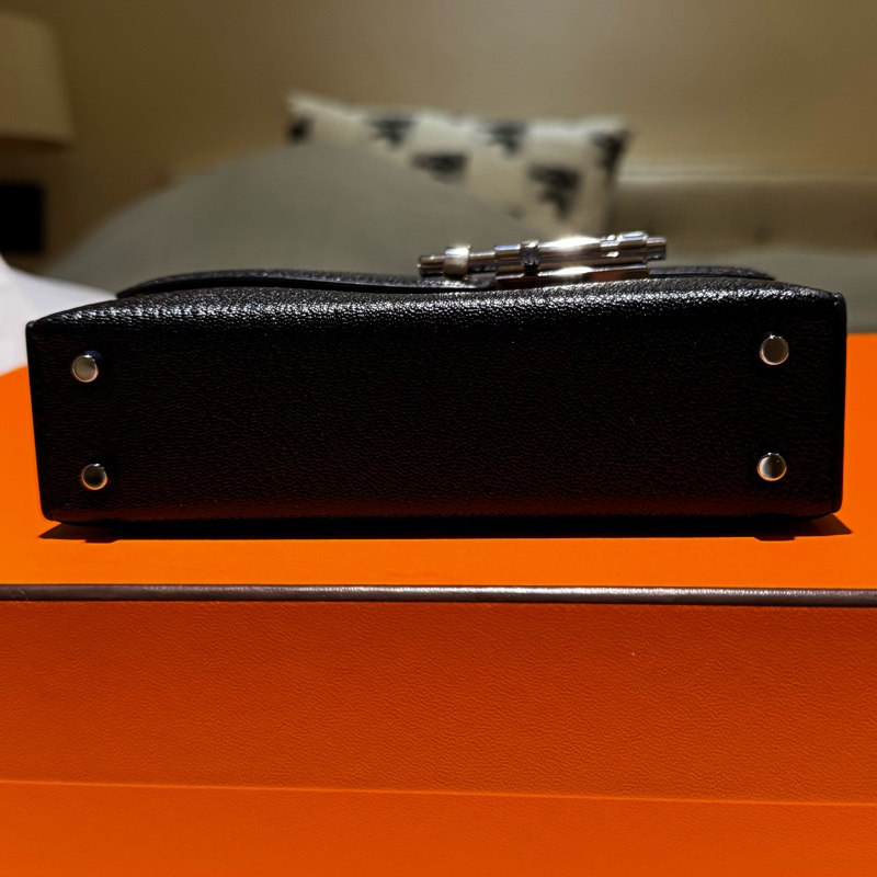 hermes verrou mini 黑色 秀款-3